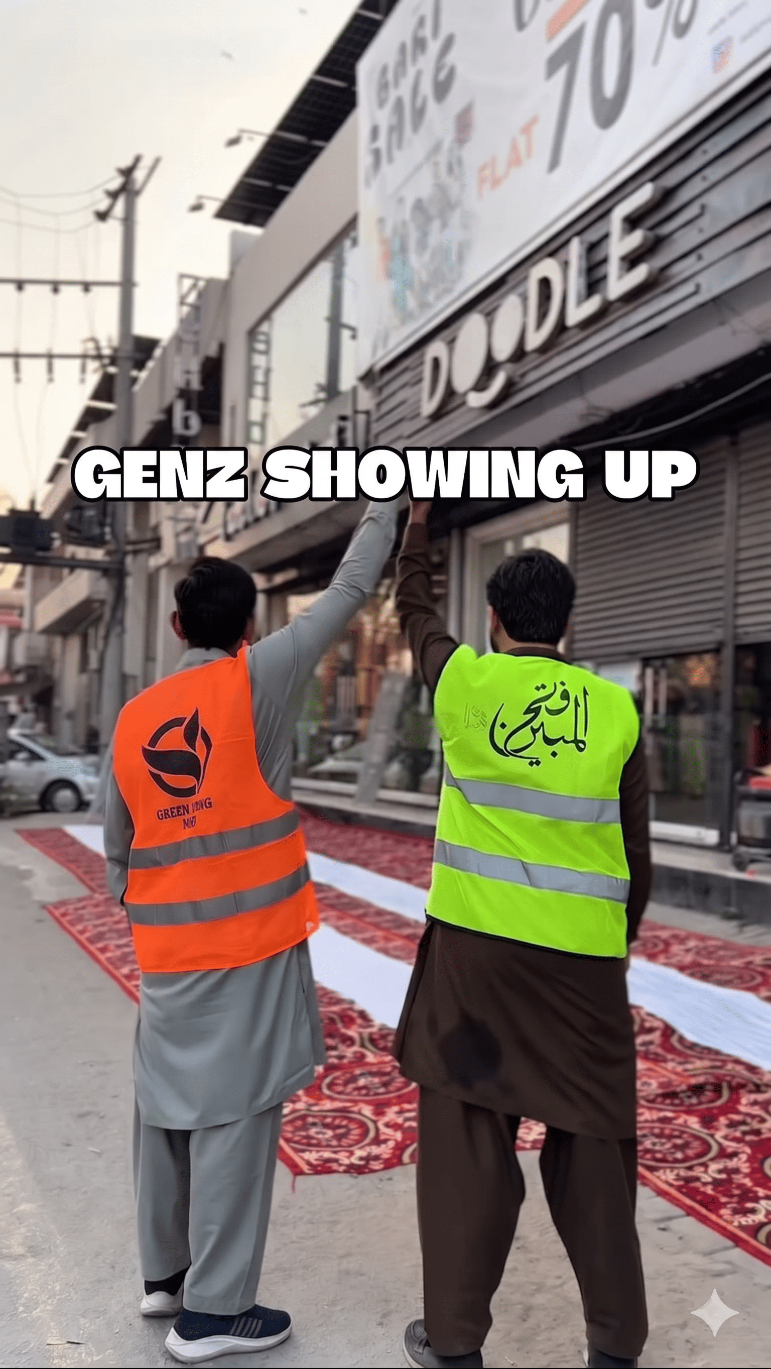 Green Jhang Gen Z volunteers showing up for the community
